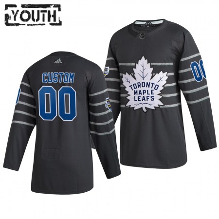 Lapsille NHL Toronto Maple Leafs Pelipaita Custom Harmaa 2020 NHL All-Star Adidas Authentic 